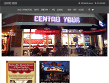 Tablet Screenshot of centroybor.com